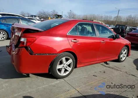 2013 Toyota Camry L z USA, uszkodzony, nr VIN 4T1BF1FK9DU712054